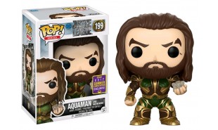 Justice League Movie - Aquaman and Mother Box Pop! Vinyl SDCC 2017