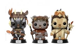 Star Wars - Teebo, Chief Chirpa, Logray US Exclusive Pop! 3-Pack
