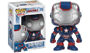 Iron Man 3 - Iron Patriot Pop! Vinyl Figure