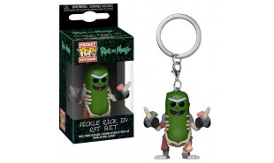 Rick and Morty - Pickle Rick in Rat Suit Pocket Pop! Keychain