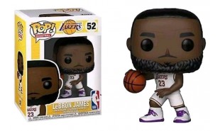 NBA: Lakers - Lebron James (White Uniform) Pop! Vinyl