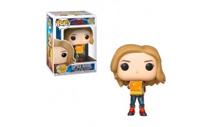 Captain Marvel - Captain Marvel with Tesseract Pop! Vinyl