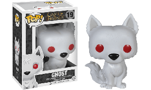 Game of Thrones - Direwolf Ghost Pop! Vinyl Figure