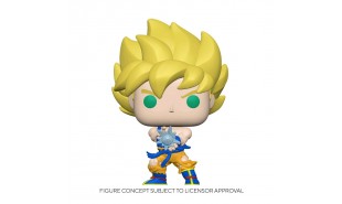 Dragon Ball Z - Super Saiyan Goku with Kamehameha Wave Diamond Glitter US Exclusive Pop! Vinyl