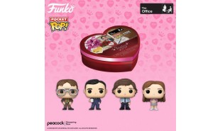 The Office - Valentines Day US Exclusive Pocket Pop! 4-pack