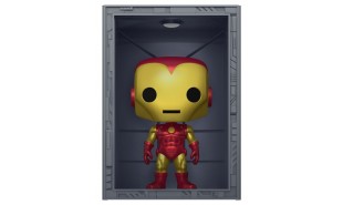 Marvel Comics - Hall of Armor: Iron Man Model IV Metallic US Exclusive Pop! Deluxe
