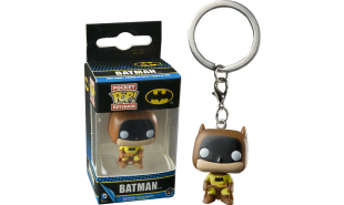 Batman - 75th Anniversary Yellow Pocket Pop! Keychain