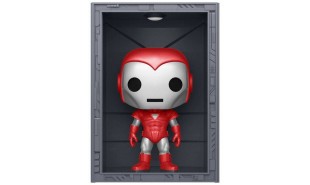 Marvel Comics - Hall of Armor: Iron Man Model 8 Silver Centurian Metallic Pop! Deluxe