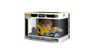 Star Wars - Anakin Skywalker in Naboo Starfighter (with R2-D2) US Exclusive Pop! Ride
