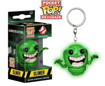 Ghostbusters - Slimer Glow Pocket Pop! Keychain
