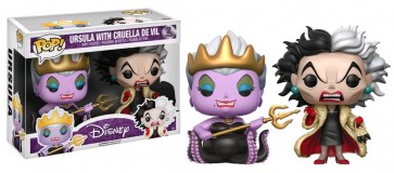 Disney - Ursula with Cruella de Vil US Exclusive Pop! Vinyl 2-pack