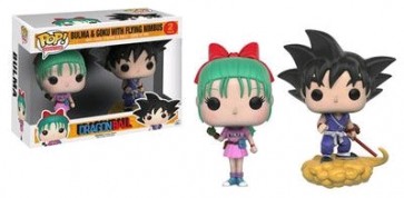 Dragon Ball Z - Bulma & Goku Pop! Vinyl Figure 2-Pack