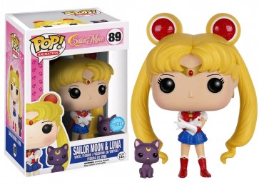 Sailor Moon - Sailor Moon & Luna Glitter Pop! Vinyl