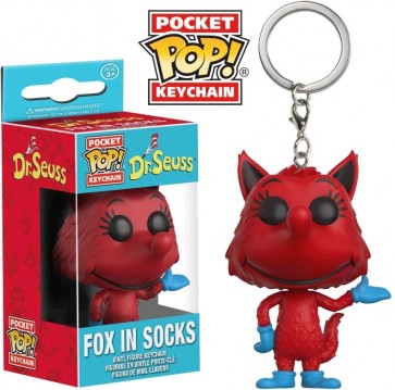 Dr Seuss - Fox in Socks Pocket Pop! Keychain