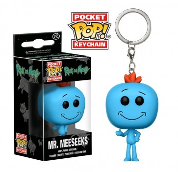 Rick & Morty - Mr Meeseeks Pocket Pop! Keychain