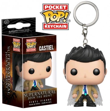 Supernatural - Castiel with Wings US Exclusive Pocket Pop! Keychain