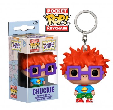 Rugrats - Chuckie Pocket Pop! Keychain