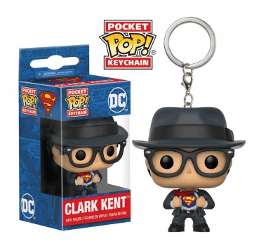 Superman - Clark Kent Pocket Pop! Keychain