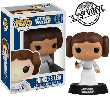 Star Wars - Princess Leia Pop! Vinyl Bobble Figure