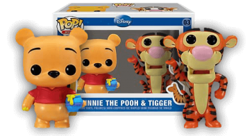 Winnie the Pooh - Winnie & Tigger Mini Pop! Vinyl Figures 2-Pack