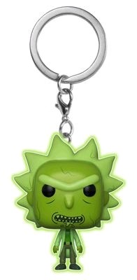 Rick and Morty - Toxic Rick Glow US Exclusive Pocket Pop! Keychain