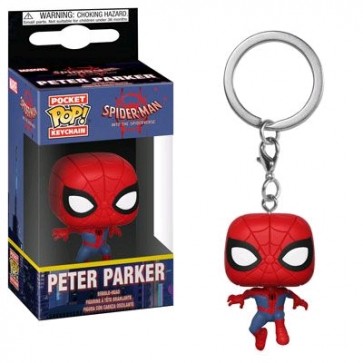 Spider-Man: Into the Spider-Verse - Peter Parker Spider-Man Pocket Pop! Keychain