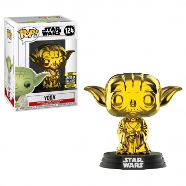 Star Wars - Yoda Gold Chrome SW19 Pop! Vinyl