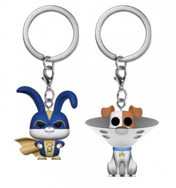 Secret Life of Pets 2 - Max & Snowball US Exclusive Pocket Pop! Keychain 2-pack