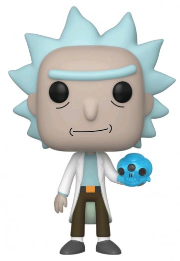 Rick and Morty - Rick with Crystal Skull Pop! Vinyl