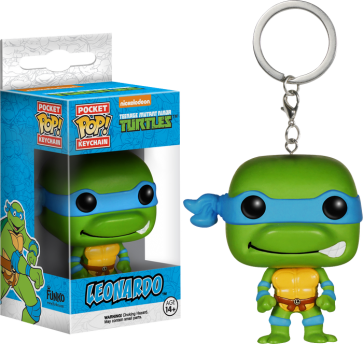 Teenage Mutant Ninja Turtles - Leonardo Pocket Pop! Keychain