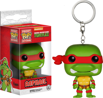 Teenage Mutant Ninja Turtles - Raphael Pocket Pop! Keychain