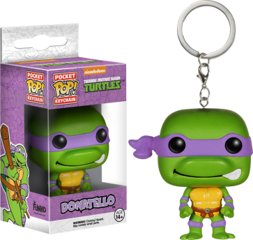 Teenage Mutant Ninja Turtles - Donatello Pocket Pop! Keychain
