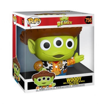 Pixar - Alien Remix Woody 10" Pop! Vinyl