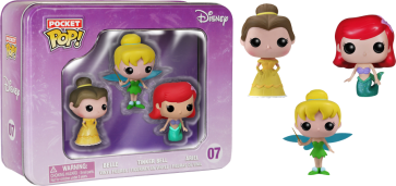 Disney - Princesses Pocket Pop! 3-Pack Tin