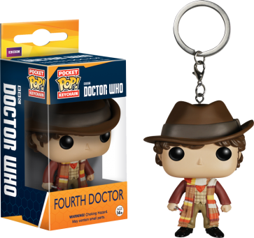 Doctor Who - 4th Doctor Pocket Pop! Keychain
