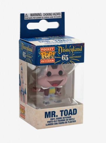 Disneyland 65th Anniversary - Mr Toad Pocket Pop! Keychain