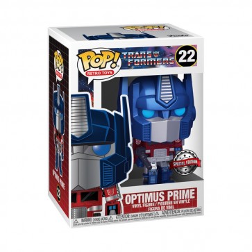 Transformers - Optimus Prime Metallic US Exclusive Pop! Vinyl