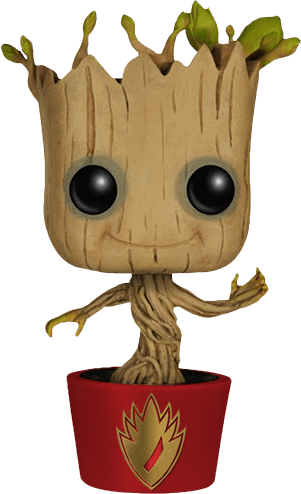 Guardians of the Galaxy - Dancing Groot Ravagers Pot Pop! Vinyl Figure