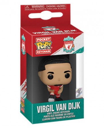 Football: Liverpool - Virgil van Dijk Pocket Pop! Keychain