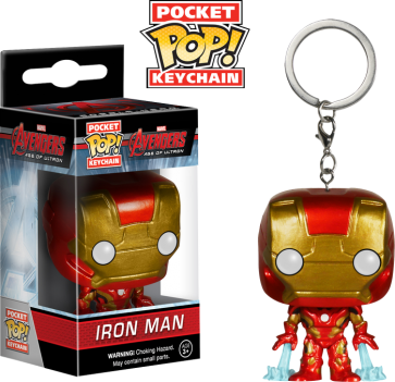 Avengers 2: Age of Ultron - Iron Man Pocket Pop! Keychain