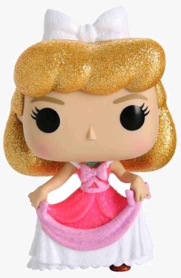 Cinderella - Cinderella Pink Dress Diamond Glitter US Exclusive Pop! Vinyl