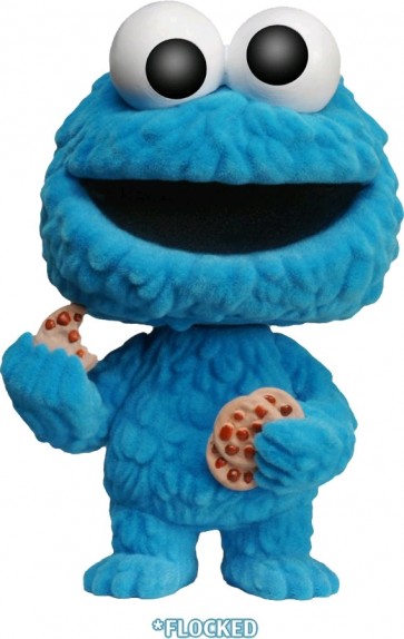 Sesame Street - Cookie Monster Flocked NYCC Pop! Vinyl Figure