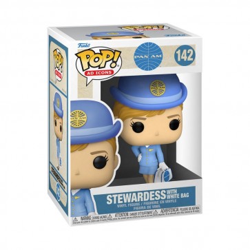 Pan Am - Stewardess with White Bag Pop! Vinyl