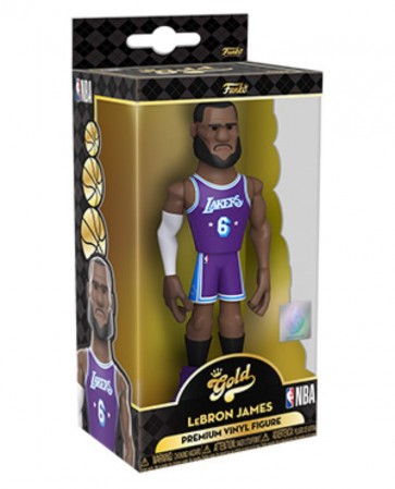 NBA: Grizzlies - LeBron James City  5" Vinyl Gold