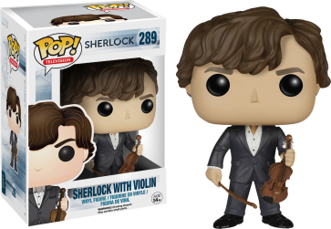 Sherlock - Sherlock Holmes with Violin Pop! Vinyl Figure