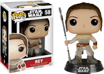 Star Wars - Rey Episode 7 The Force Awakens Pop! Vinyl Figure