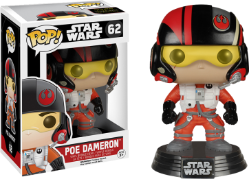 Star Wars - Poe Dameron Episode 7 The Force Awakens Pop! Vinyl Figure