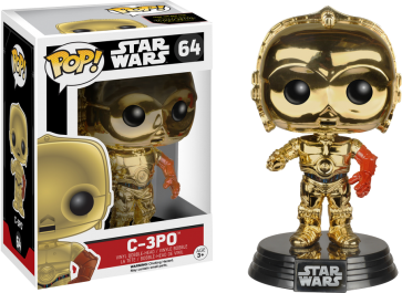 Star Wars - C-3PO Chrome Episode 7 The Force Awaken Pop! Vinyl Figure