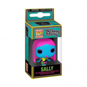 The Nightmare Before Christmas - Sally Black Light Pocket Pop! Keychain