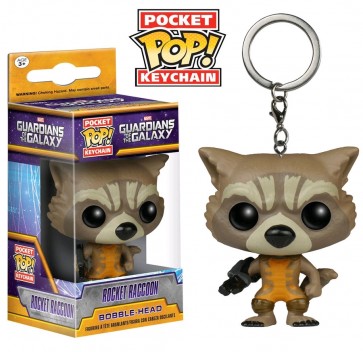 Guardians of the Galaxy - Rocket Pocket Pop! Keychain